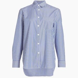 Rag & Bone Maxine Cotton Poplin Striped Shirt